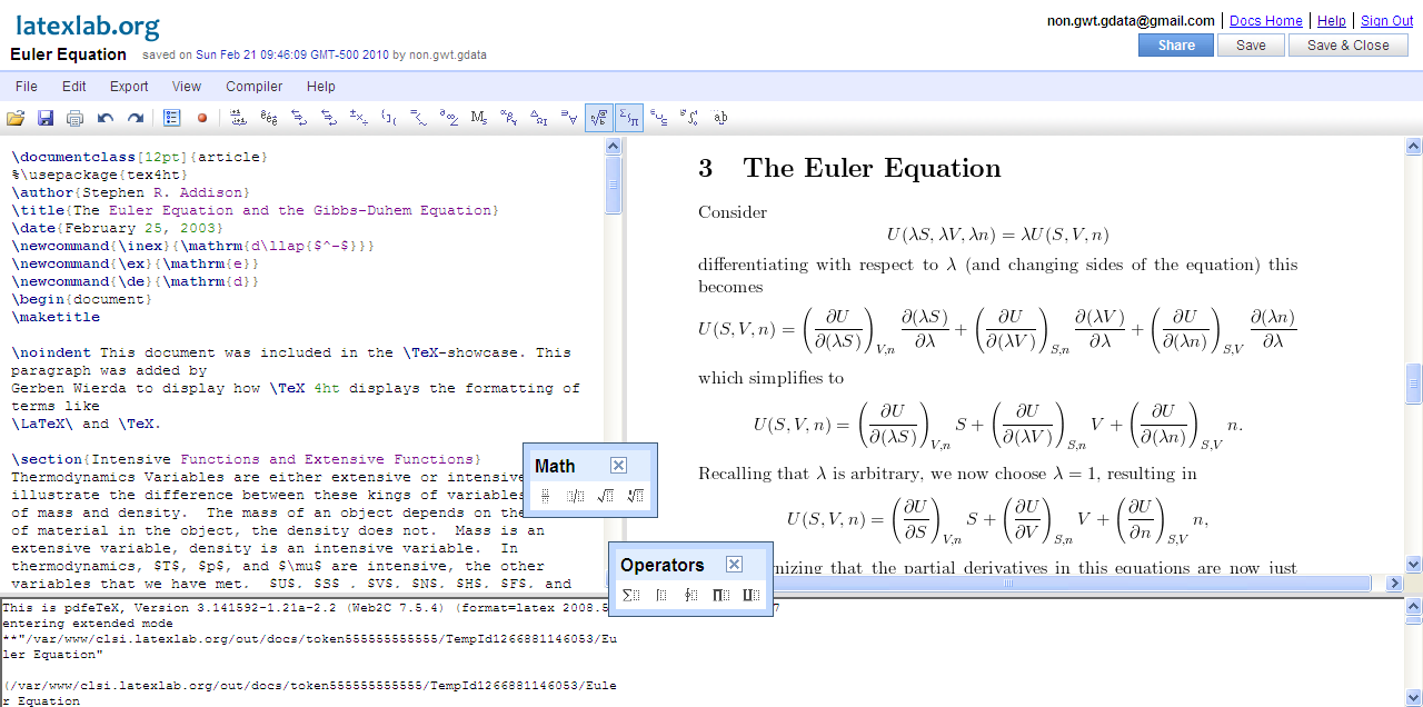 The best free latex editor standkse